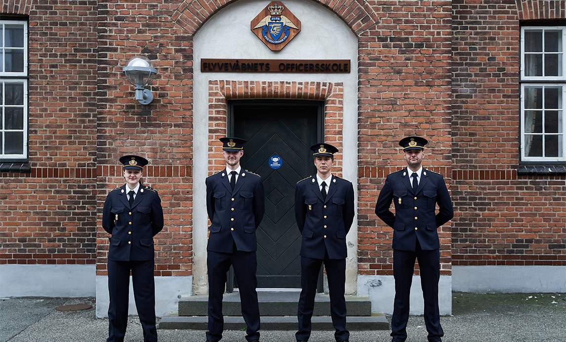 Nyudnævnte løjtnanter fra Beredskabsstyrelsens Officersskole
