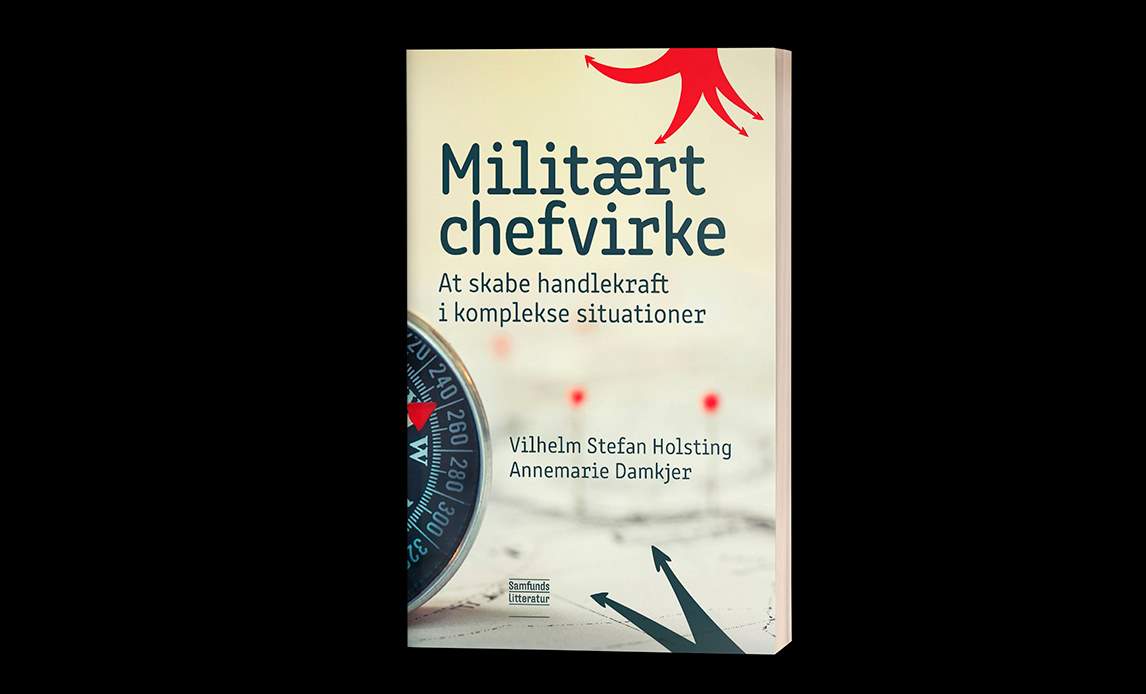 Forsiden af bogen Militært Chefvirke.