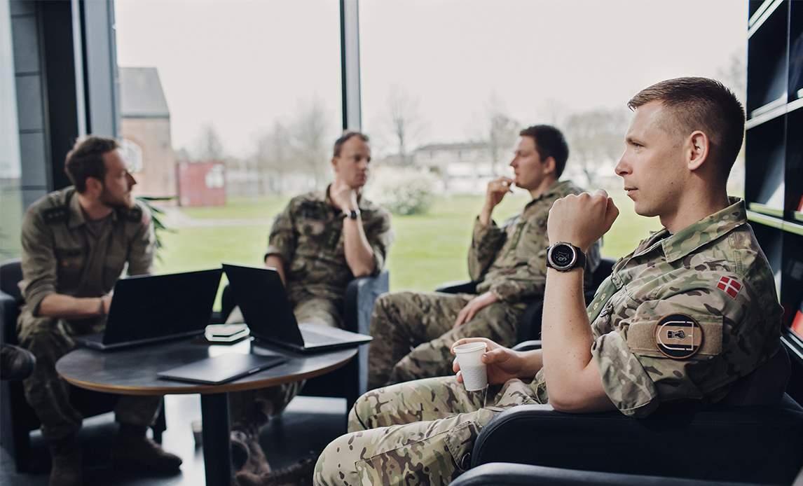 Deltagere på Master i Militære Studier.