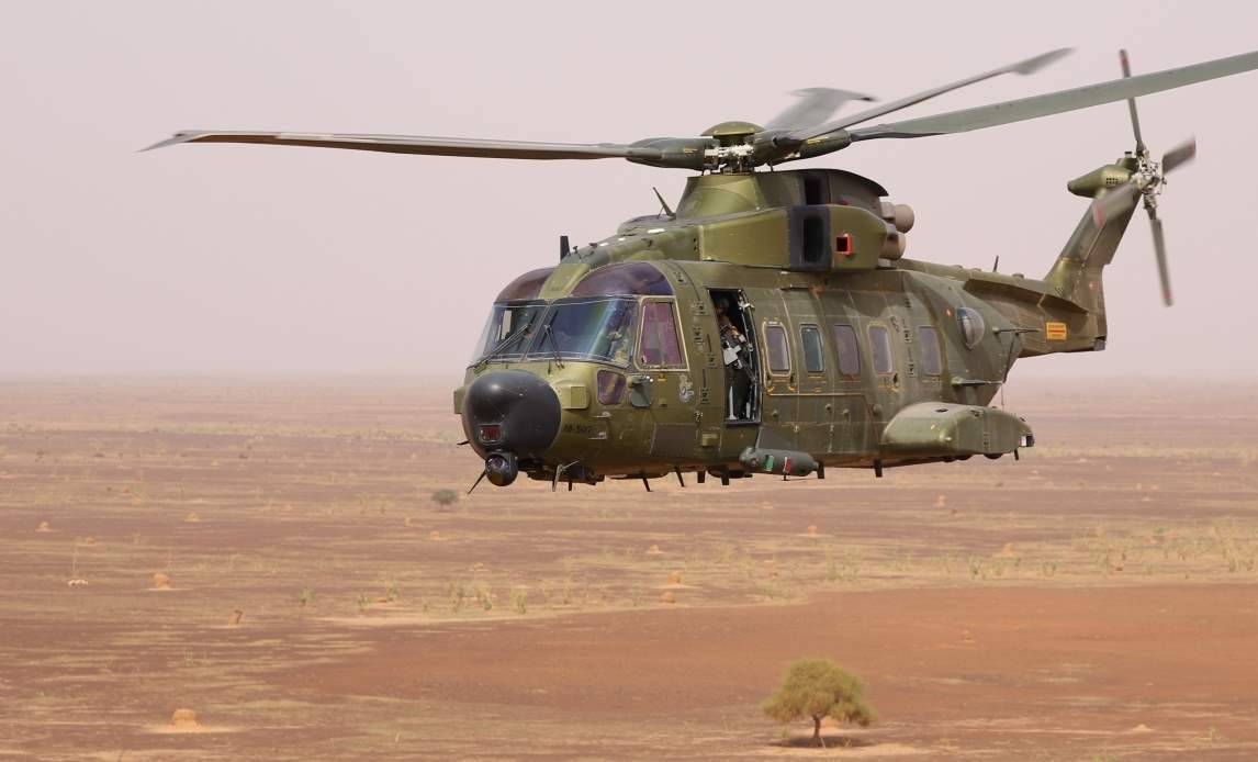 M-507 på mission over Mali