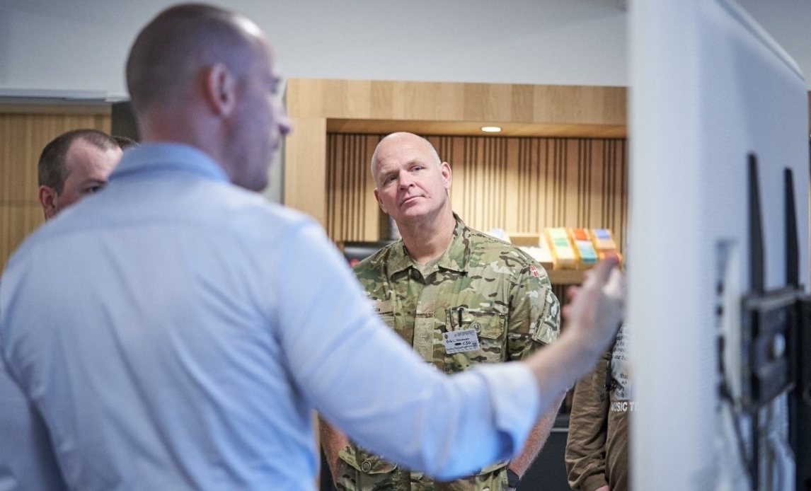 Stemningsbillede fra Forsvarsakademiets Uddannelseskonference 2023