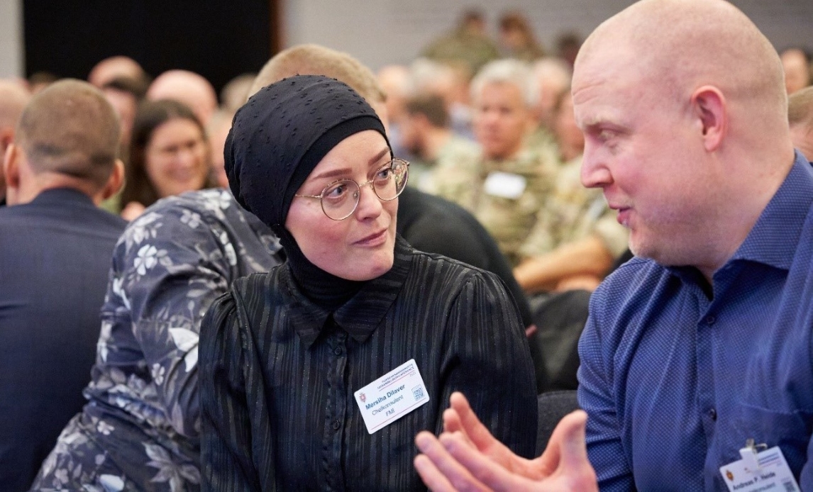 Stemningsbillede fra Forsvarsakademiets Uddannelseskonference 2023